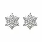 Swarovski Snowflake Earrings