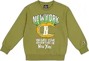 [Champion] Unisex Children's Sweatshirt, Mandarin Orange (TNT)