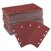 Sanding Sheet Set 100Pieces Sandpaper-Nylon Sticker Grit 40/60/80/1202900