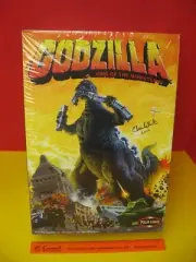 2001 POLAR LIGHTS - GODZILLA KING OF THE MONSTERS COVER ARTIST CHRIS WHITE AUTO