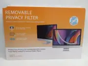 NEW! Bersem Fully Removable Privacy Screen Protector with iMac 21.5 inch Monitor