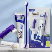 2024 Pet Toothbrush UK Kit Toothbrush Toothbrush Finger Toothpaste·； Dog A1Z0