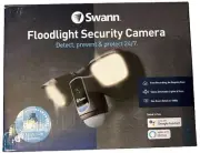 Swann NEW Wi-Fi Floodlight Outdoor Security Camera - Black
