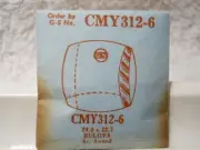 GS CMY312-6 Watch Crystal Fit Bulova Academy Award - 24.0 x 22.7 mm Replacement
