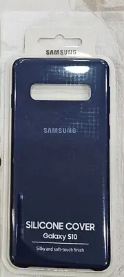 Samsung Galaxy S10 SILICON Cover Navy Blue EF-PG973 Buy 2 or more get 50% Offer