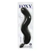 Introducing the Sensual Pleasure Co. Foxy Fox Tail Silicone Butt Plug - Model F1