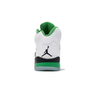 【NIKE 耐吉】休閒鞋 Wmns Air Jordan 5 Retro 女鞋 男鞋 綠 白 Lucky Green(DD9336-103)