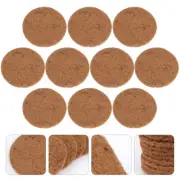 10 Pcs Brown Mat Pigeon Nest House Pad Bird Nesting Material Pads Parrot