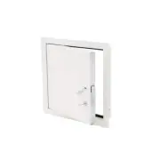 Elmdor Access Panel 12" x 12" Hinged+Paintable Galvanized Steel for Exterior Use