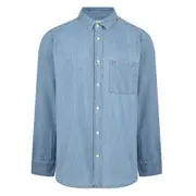 [Calvin Klein] Calvin Klein Button-up Shirt S BLUE