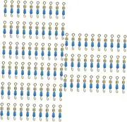 Kisangel 60 pcs fishing float sinker stop bobber stops for fishing silica fishing buoy fishing line stop fishing accessories fishing bobber space beans freshwater fishing tackle