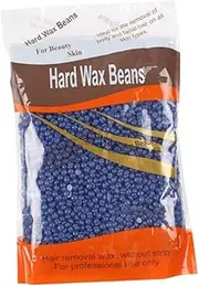 ELAYARD 300g Lavender Hard Wax Beans for Painless Hair Removal No Strips Required Professional Depilatory Beads for Salon Use Safe for All Skin Types Moisturizing and Growth Inhibiting