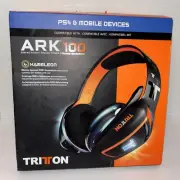 Mad Catz - Tritton ARK 100 Gaming BLACK Headset PS4 & Mobile Device