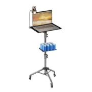 145cm Adjustable Projector Tripod Stand, 23 to 63-inch Height Range, Laptop S...
