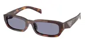 Prada PR B06SF Asian Fit 15W03N Men's Sunglasses Tortoiseshell Size 55