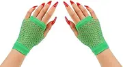 [Generic] Party Short Fishnet Gloves Accessory,Pack of 2
