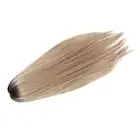 Front Lace Wig Bangs Long Straight Blond Hair Synthetic Heat Resistant Fiber WPD