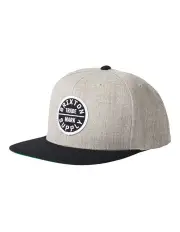 [Brixton] Oath III Snapback in Grey