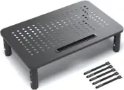 EVOOMI Back Saver Single Monitor Stand for Desk