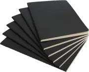 A5 Dotted Notebooks - 8.2X5.5 Soft Cover Grid Notebook for Men & Women, Travel,
