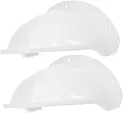 CLISPEED 2Pcs Outdoor Camera Protector Cover Durable Housing for Rain Sun Impact Protection Easy Installation Security Camera Shield for Conditions