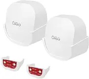 HOLACA Wall Mount for EERO 6 Dual-Band Mesh WiFi 6, 3M VHB Holder Screwless Bracket (2 Pack)
