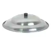 Thunder Group ALPC001 12-1/4" Aluminum Domed Wok Cover w/ Plastic Knob Handle