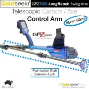 GoldSeekr Carbon Fibre Telescopic Swing Arm for Minelab GPz7000 Gold detector