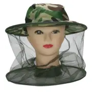 Mosquito Bee Bug Insect Mesh Head Face Protect Hat C4J1 Net G3 Camouflage R9E3