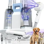 FOTING 6 in 1 Dog Grooming Vacuum & Dryer Kit, 10000pa Dogs Vacuums for Shedd...