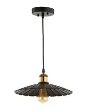 JONATHAN Y Lotus 12.25in Adjustable Metal LED Pendant