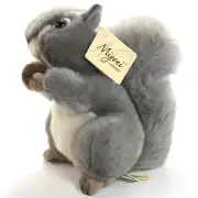 Grey Squirrel Plush by Aurora World Miyoni 8" New with Tags #26712