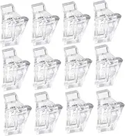 Professional Nail Art Fixing Clamps for Nail Tip Clips 12 Pieces Manicure Tip Clamps