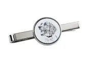 English Springer Spaniel tie clip with a dog Art-Dog