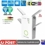 1200Mbps Wireless Range Extender WiFi Repeater Signal Booster Dual Band AuSeller