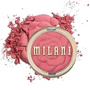 [Milani] Baked Blush, Powder Blush for Cheeks, Cruelty Free Makeup - Shape, Contour & Highlight Face for a Shimmery or Matte Finish -Wild Rose