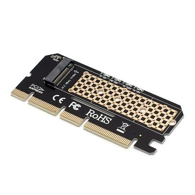 M.2 to PCIe Adapter for NVMe SSD PCIe x1/x4/x8/x16 Expansion Card High-Speed ...