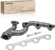A-Premium Exhaust Manifold Replacement for Ford Explorer 1998-2001 Mercury, 5.0L V8, Left, with Gasket