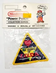 Nintendo Legend of Zelda Embroidered Iron On Power Patch Vintage 1988 New