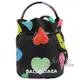 【全新現貨 優惠中】BALENCIAGA 巴黎世家 656682 電繡LOGO印花帆布迷你兩用水桶包.黑現金價$21,800