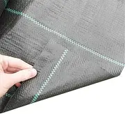 PP Woven Fabric Mulch Film, for Plant Agricultural Mulch Cloth Greenhouse Mat Water Permeable (Color : 0.8M Width, Size : 10M Length)