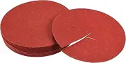 uxcell 5.4" Mulch Ring, 18 Pack Round Non-Woven Fabric Mat Tree Protection Cover Garden Plant Barrier, Red