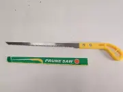Prune Saw 12 Inch Razor Teeth Pruning Saw Yellow Handle
