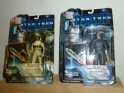 Star Trek First Contact THE BORG & CAPTAIN PICARD in Star Fleet Spacesuit NOC!