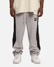 [Nike] Nike Air Poly-knit Track Pants Grey/black - Size M M Grey/Black