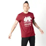 Teenage Mutant Ninja Turtles Bebop And Rocksteady Unisex T-Shirt - Burgundy
