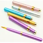 4x Portable Retractable Lip Brush Makeup Cosmetic Lipstick Brush for Tra*C8
