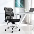Ergonomic Office Chair Mesh Computer Desk Chairs Lumbar Support Mid Back Black