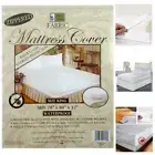 2 King Size Zippered Mattress Cover Waterproof Fabric Bug Dust Mite Protector