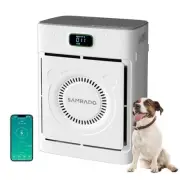 Powerful Pet Air Purifiers for Home Large Room Up to 2500 Ft² with PM 2.5 White